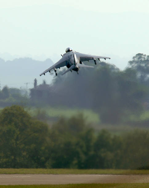 Harrier Jump Jet stock photo