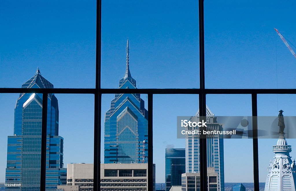 Skyline di Philadelphia - Foto stock royalty-free di Filadelfia