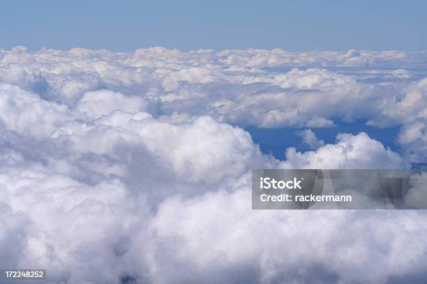Clouds From Mountaintop Mont Blanc Stock Photo - Download Image Now - Above, Abstract, Beauty In Nature