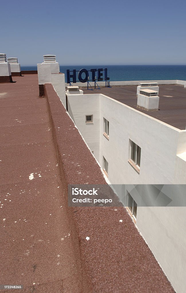 Blick vom Dach des Hotels - Lizenzfrei Architektur Stock-Foto