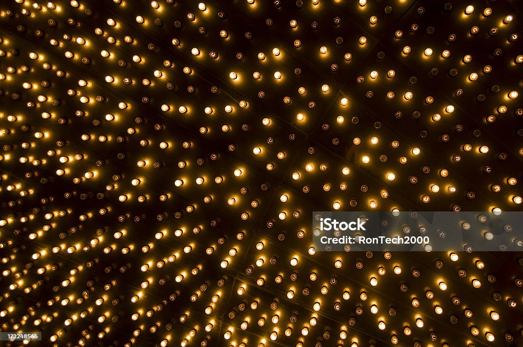 Lots of Lights Thousand points of light. Light Bulb Stock Photo