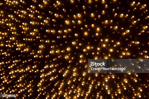 Lots Of Lights Stock Photo - Download Image Now - Light Bulb, Pattern, Large Group Of Objects