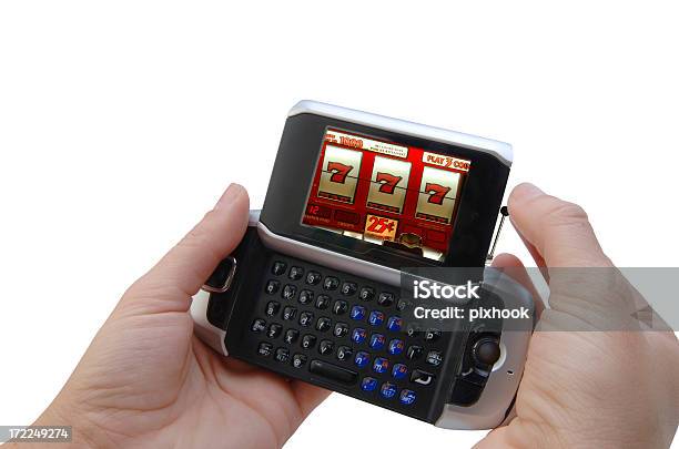 Inteligentny Telefon Hazard - zdjęcia stockowe i więcej obrazów Telefon z klapką - Telefon z klapką, Białe tło, Internet