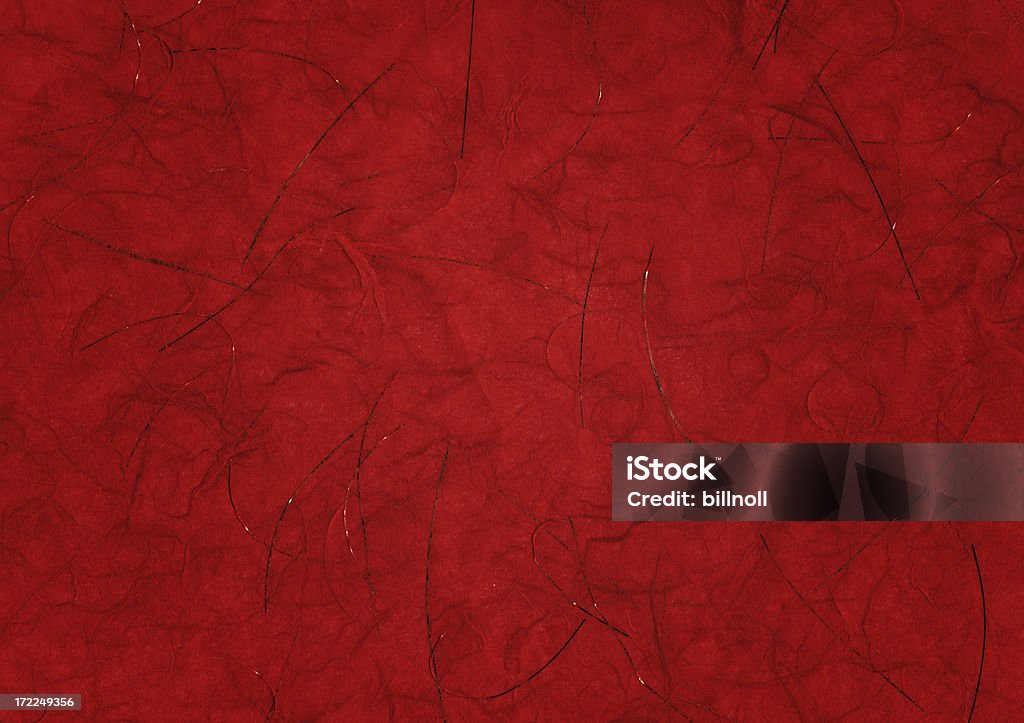 red Kunst Papier mit "twigs" - Lizenzfrei Abstrakt Stock-Foto