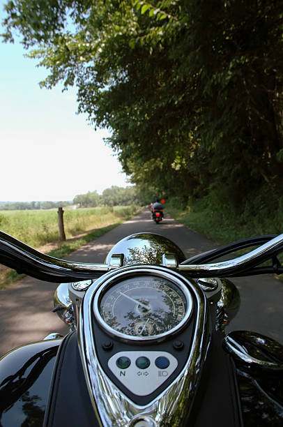 Desde mi Handlebars - foto de stock