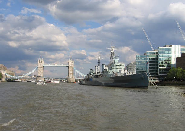 istock Tower Bridge and HMS Belfast, London, England 172249775