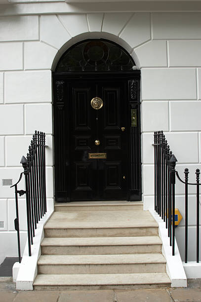 istock London townhouse entrance steps 172249793