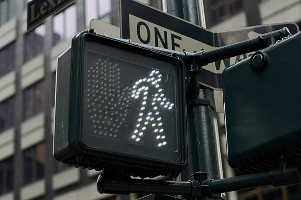 istock Crosswalk sign stating its ok to walk 172249898