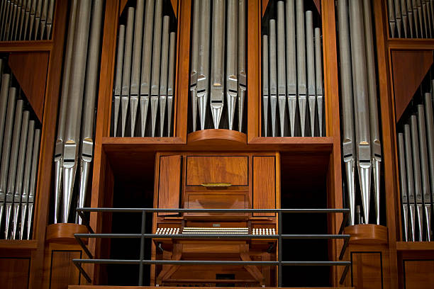 Pipe Organ stock photo