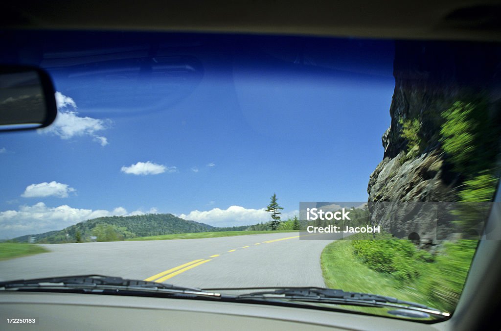 Panoramico Drive - Foto stock royalty-free di Blue Ridge Parkway