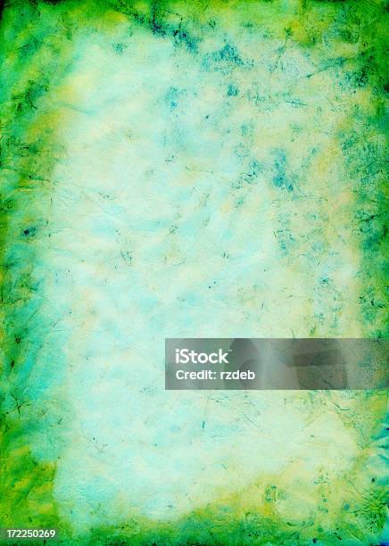 Green Grunge Background Stock Illustration - Download Image Now - Abstract, Acrylic Painting, Aging Process