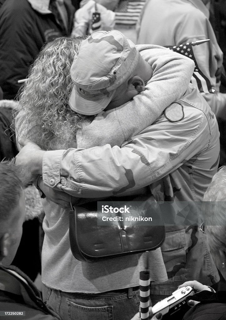 Soldier Homecoming For similar images: Adult Stock Photo