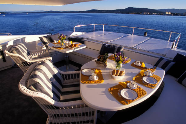 istock boat deck luxury motor yacht 172250565