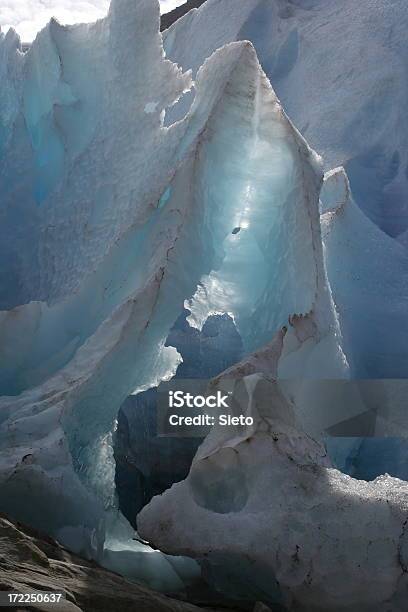 Detalhe De Um Glaciar - Fotografias de stock e mais imagens de Abstrato - Abstrato, Azul, Branco