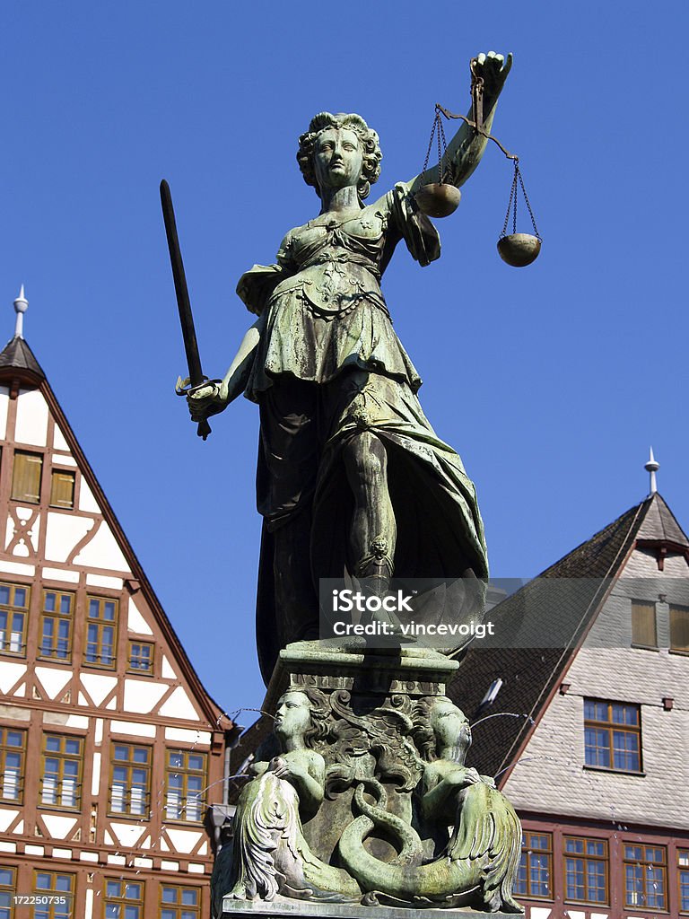 Senhora Justiça - Royalty-free Alemanha Foto de stock