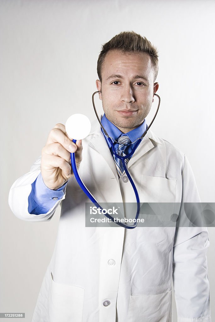 Giovane medico ritratti - Foto stock royalty-free di 18-19 anni