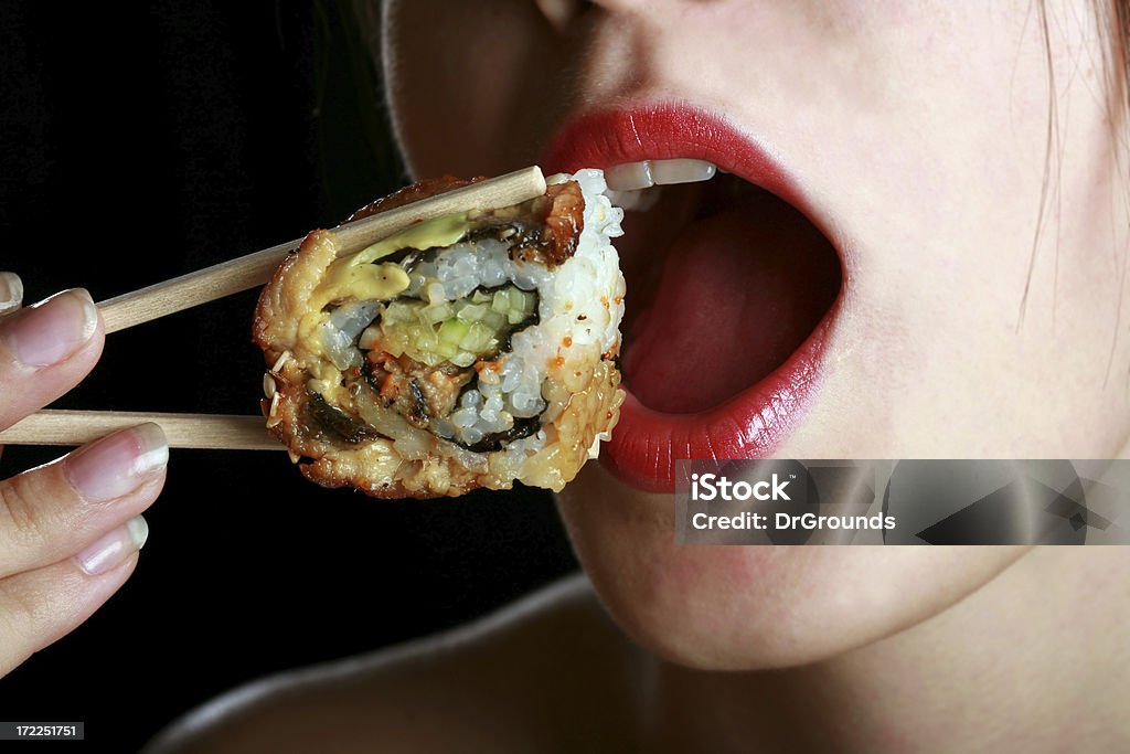 Savoureux en soirée - Photo de Sushi libre de droits