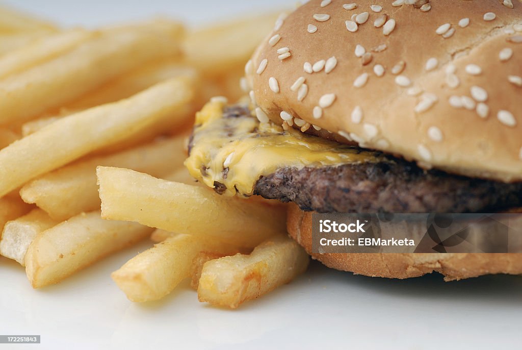 Cheeseburger 클로즈업 - 로열티 프리 트랜스지방 스톡 사진
