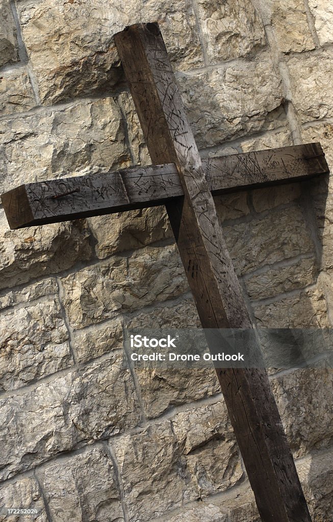 Wooden Cross  Cross Shape Stock Photo