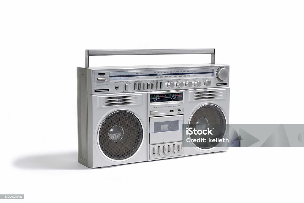 80 s Boombox - Photo de Boom box libre de droits