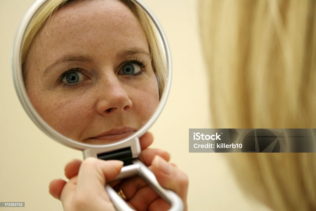 Reflexion - Lizenzfrei Blaue Augen Stock-Foto