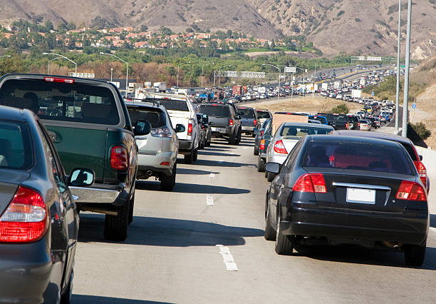 engarrafamento (#6 de série - traffic jam traffic sports utility vehicle car imagens e fotografias de stock