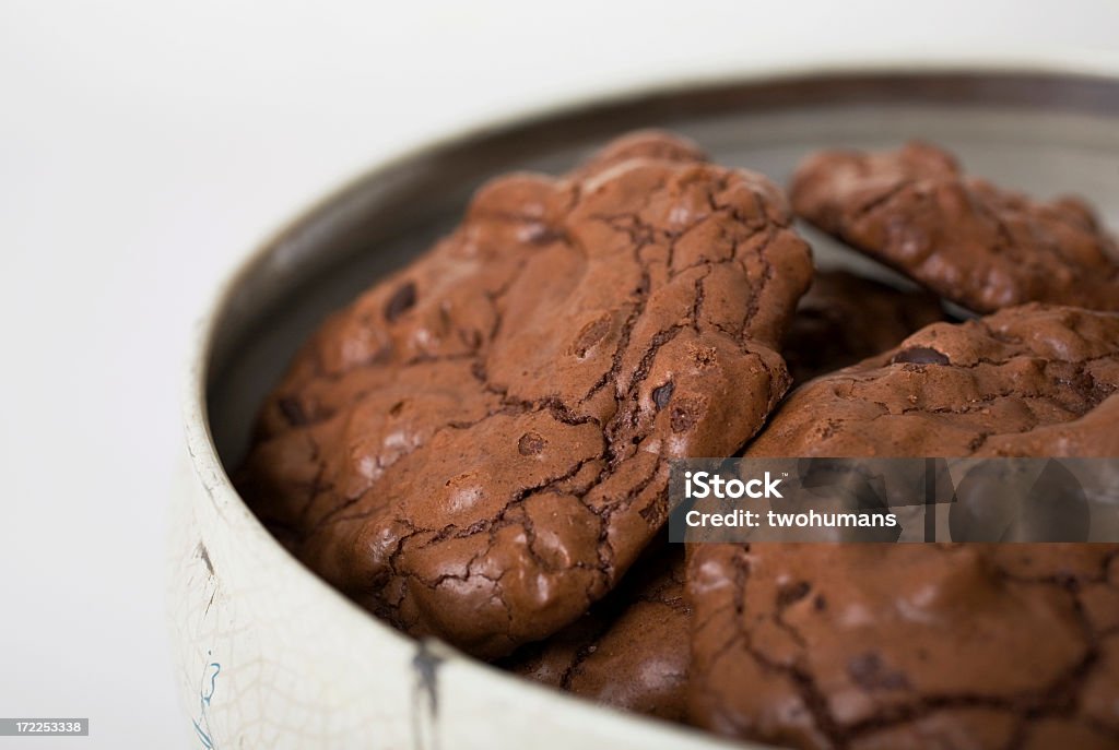 cookies de Chocolate - Royalty-free Lata de Biscoitos Foto de stock