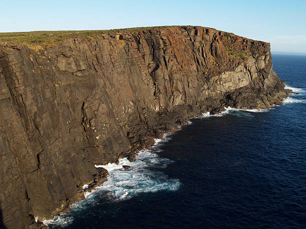 Sea Cliffs, West Cape Howe stock photo