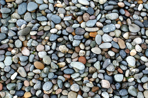 istock Shiny Wet Little Stones on Ocean Shore, Pacific Northwest 172253993