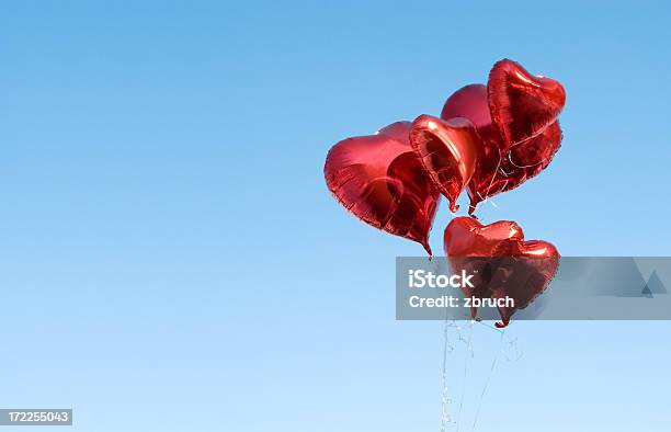 Sercebalony - zdjęcia stockowe i więcej obrazów Balon - Balon, Ślub, Serce - Symbol idei