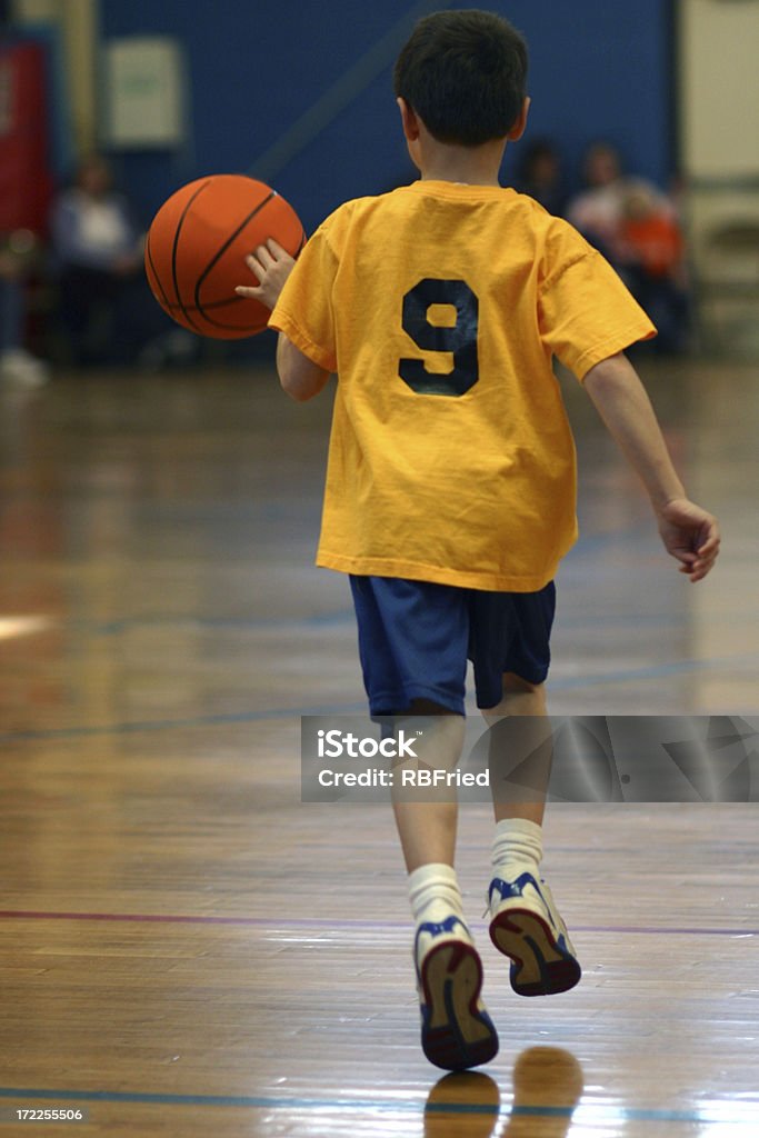 Jogador de basquetebol - Royalty-free Adolescência Foto de stock