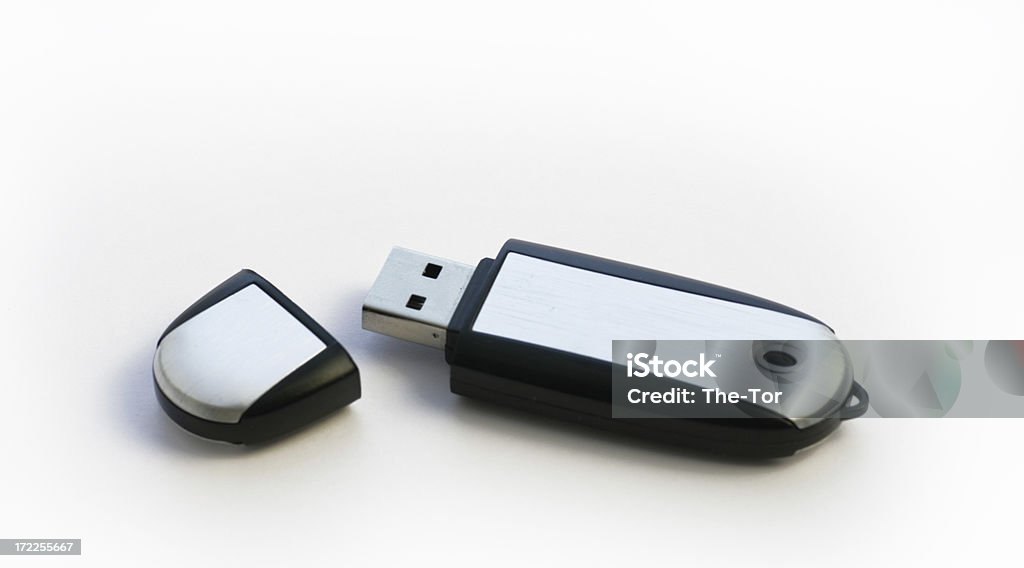 Memória USB - Royalty-free A caminho Foto de stock