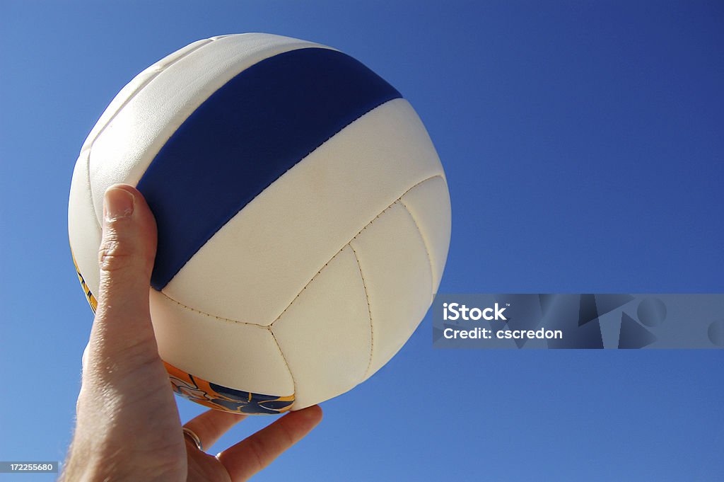 De voleibol servir - Foto de stock de Actividad libre de derechos