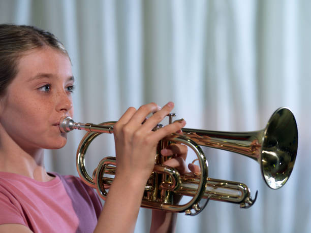 istock Girl playing a musical instrument 172256270