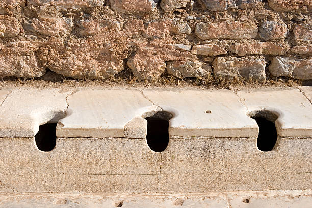 istock Public toilets, Ephesus, Turkey 172256422