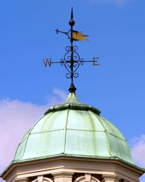 istock Very old weather vane in Chester, England. Dated 1730 172256517