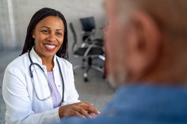 istock Doctor and patient at doctor's office 1722567180