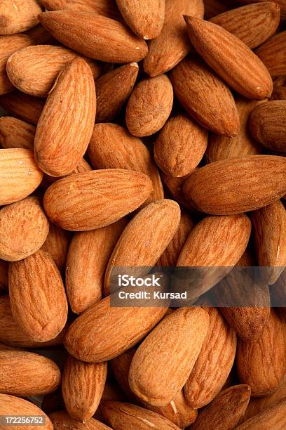 Almond Stock Photo - Download Image Now - Almond, Backgrounds, Brown
