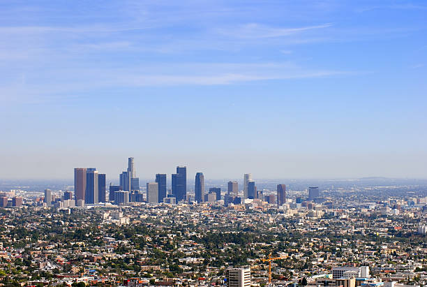 istock Los Angeles Downtown Skyline from the North 172256968