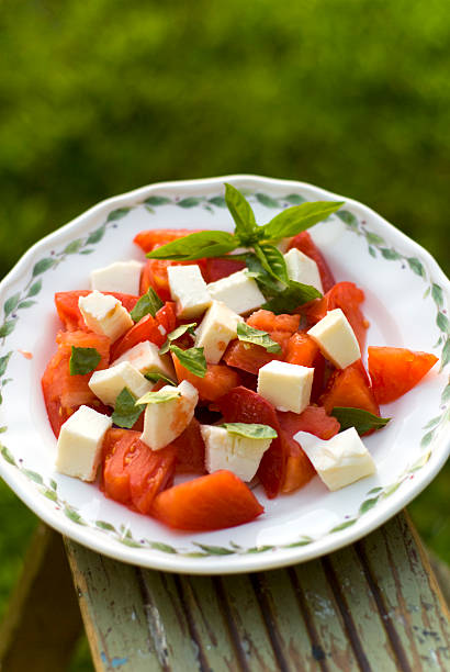 istock Basil & Heirloom Tomato Caprese Salad 172256975