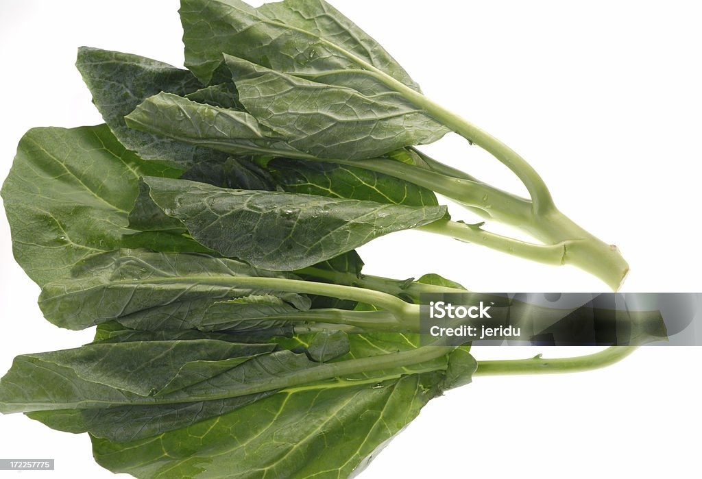 Brassica alboglabra, verza - Foto stock royalty-free di Ravizzone