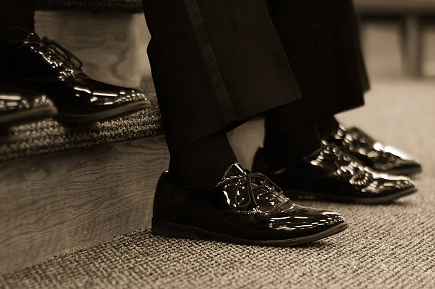 istock Men's shiny shoes 172258094