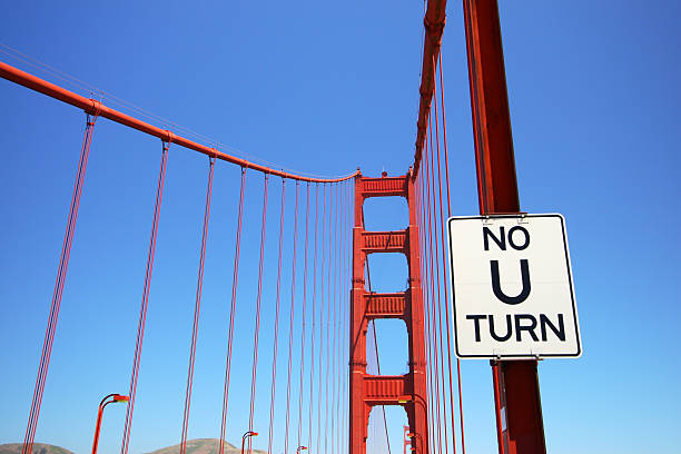 istock No U Turn on the Golden Gate 172258548