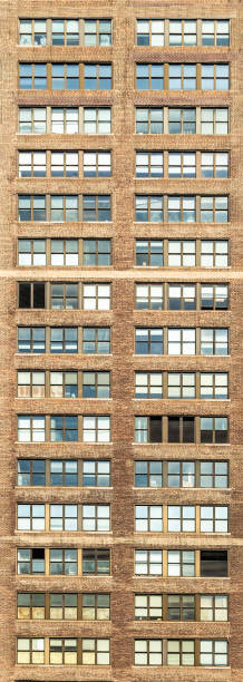 istock brick wall facade with windows of historic industrial building 1722588021