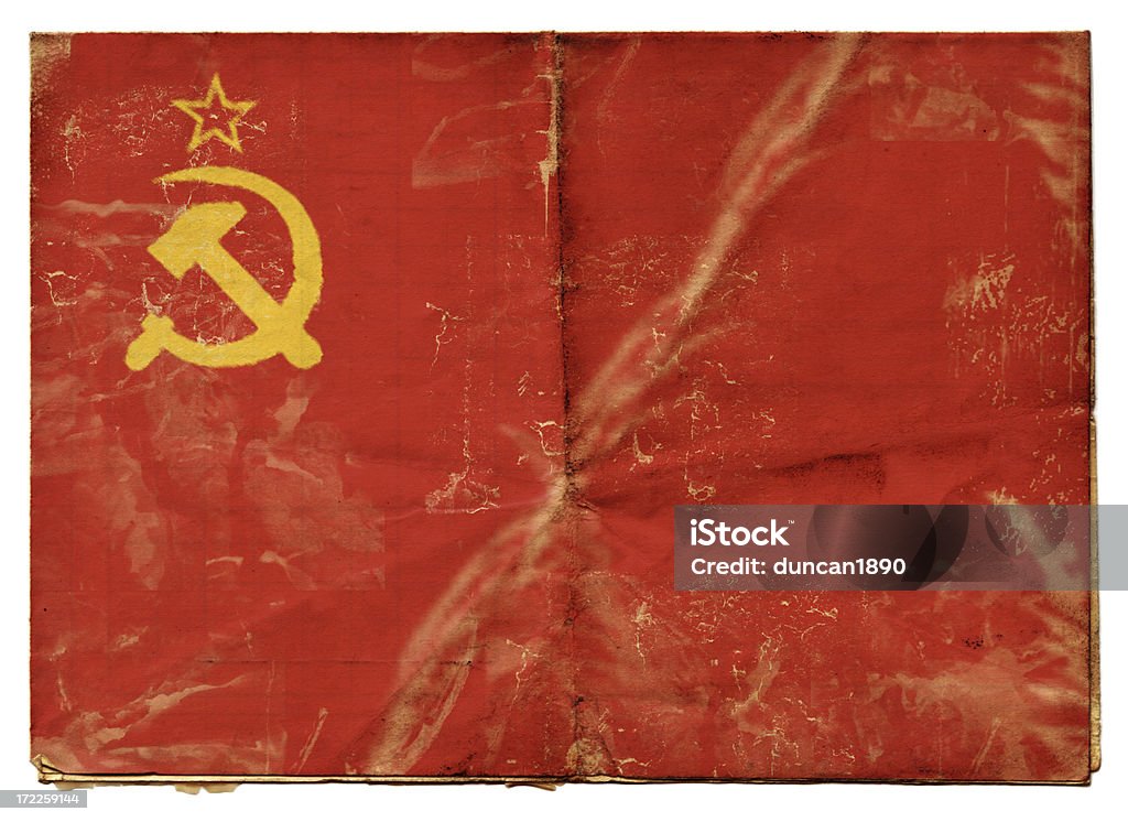 Bandiera Sovietica (XXL - Foto stock royalty-free di Ex Unione Sovietica
