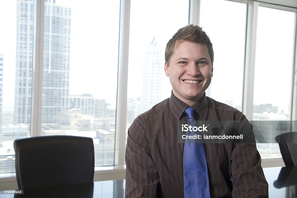 Souriant Homme d'affaires - Photo de Adulte libre de droits