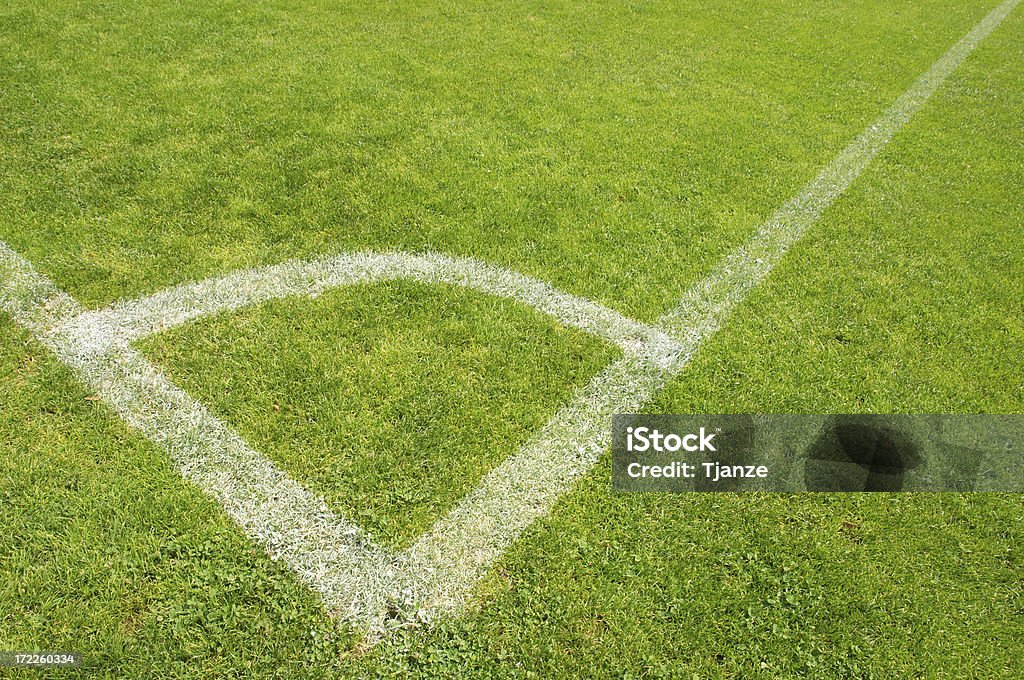 Fútbol esquina II - Foto de stock de Ajardinado libre de derechos