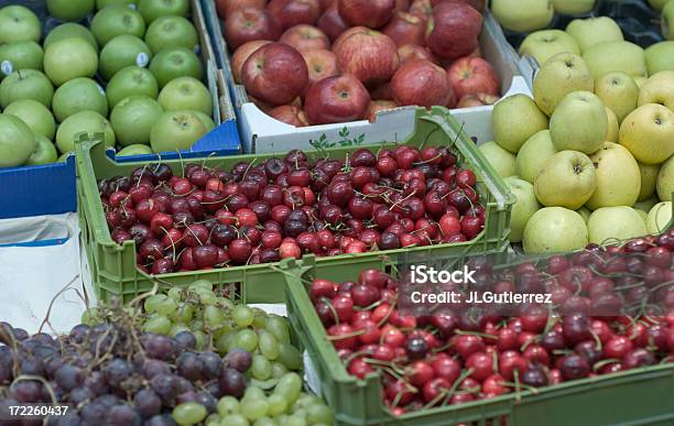 Früchte Stockfoto und mehr Bilder von Apfel - Apfel, Bildschärfe, Einzelhandel - Konsum