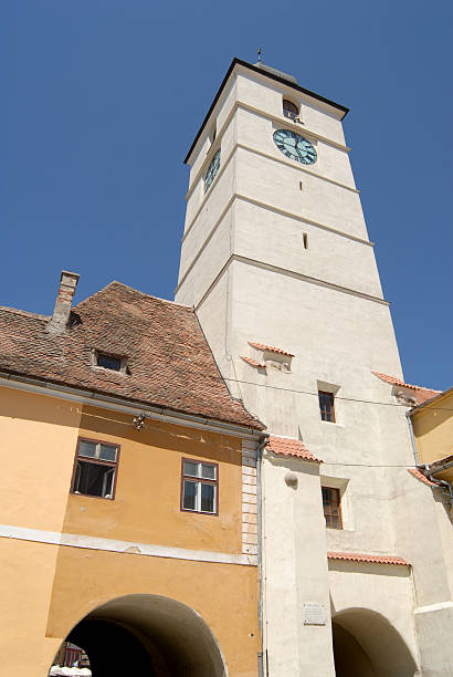 istock the town hall tower, small square,sibiu, romania 172260748