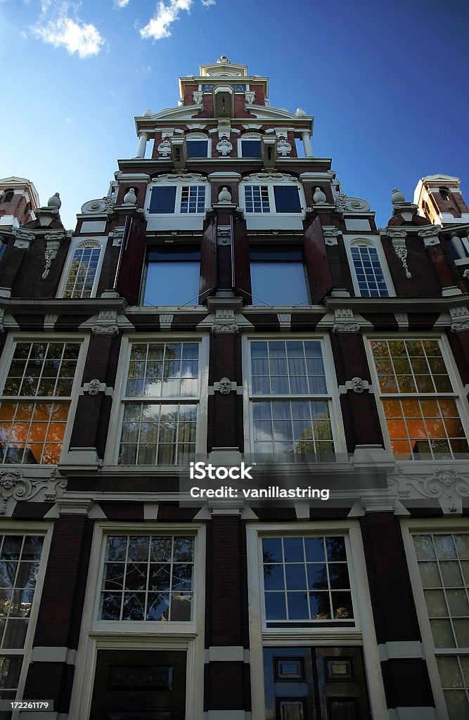 Residência em Amsterdã - Foto de stock de Amsterdã royalty-free